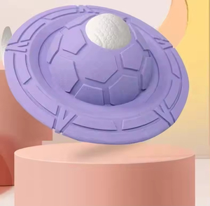 Jouet à mâcher UFO écologique pour chiens, nouvelle conception, balle de distribution de friandises IQ, jouet à mâcher en caoutchouc pour le nettoyage des dents, vente chaude - Product Image 6