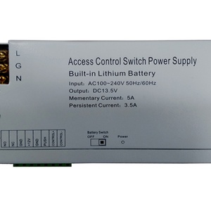 Fuente de Alimentación de 12V 5A para Control de Acceso con Batería de Respaldo - Product Image 4