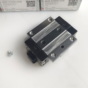 Bloc <span class=keywords><strong>linéaire</strong></span> <span class=keywords><strong>Rexroth</strong></span> R165912059, guides linéaires R165111920, R165112920, R165113920, rail d'actionneur et roulement pour machine CNC - Product Image 1