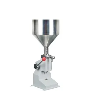 Household manual small paste pneumatic filling machine liquid filling A03