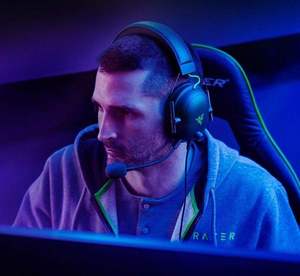 หูฟังเกมมิ่งแบบมีสาย Razer Blackshark V2 X พร้อมระบบตัดเสียงรบกวนแบบแอคทีฟ ไดรเวอร์แบบไดนามิก เสียงรอบทิศทาง 7.1 สเตอริโอ 3.5 มม. - Product Image 6