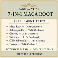 Vente en gros OEM – Capsules 7-en-1 de Maca, Ashwagandha, Ginseng et Tribulus – Stimule l'énergie et l'endurance, favorise la vitalité