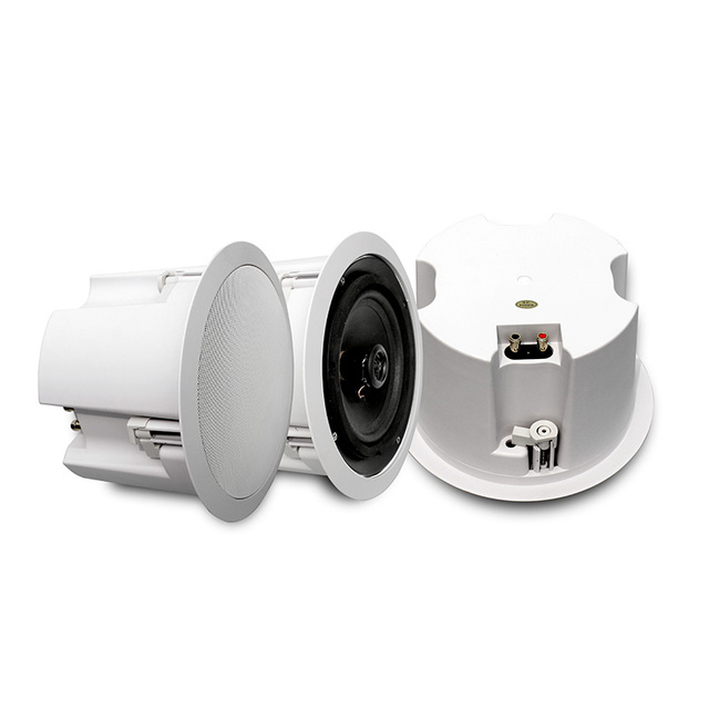 Stereo Ceiling Speakers 5 Inch in Wall Home Store Restaurant Background Audio In-ceiling Loudspeaker
