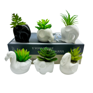 Venta al por mayor hermosa hierba suculenta artificial con <span class=keywords><strong>maceta</strong></span> cuadrada <span class=keywords><strong>de</strong></span> cerámica planta <span class=keywords><strong>de</strong></span> <span class=keywords><strong>plástico</strong></span> al aire libre para la decoración del hogar o <span class=keywords><strong>de</strong></span> la boda - Product Image 3