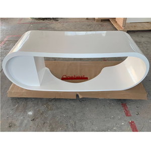 Nouvelle conception Durable Corian Stone Material Administration Manager Table utilisée décoration de bureau pour bureau - Product Image 5