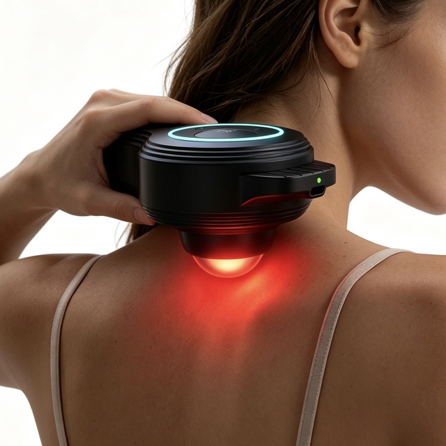 FitDash Smart Thermal Massage Ball for Muscle Recovery, Pain Relief, and Overall Wellness