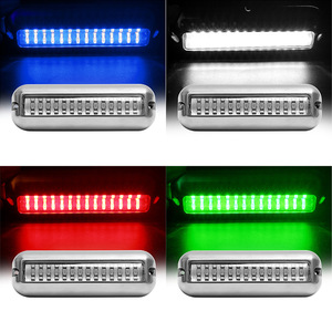 Yacht <b>Light</b>, 42-LED <b>Underwater</b> <b>Light</b>, 10-30V Waterproof LED Stainless Steel Marine Submersible <b>Light</b> - Product Image 3