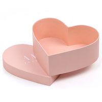 Boîte-cadeau en carton en forme de coeur pour chocolat fraise Cupcake personnalisé Photo impression faveur de mariage Invitation porte emballage