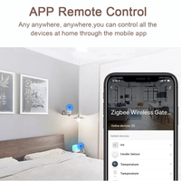 Passerelle Hub Tuya sans fil/filaire Zigbee 3.0, contrôle à distance des appareils via l'application Smart Life, format mini, compatible Alexa Google Home G533