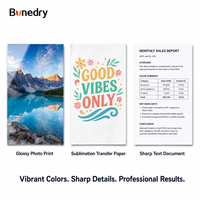 Printer Inkjet A4 130 4 Warna Isi Ulang, Printer Inkjet Desktop dengan Tangki Tinta Isi Ulang untuk Pencetakan Dokumen dan Foto di Rumah atau Kantor