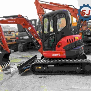 Excavadora Kubota U55 U57-4 Usada, Excavadora de 5 Toneladas de Alta Calidad, Miniexcavadora de Segunda Mano, Excavadora Kubota U55 U57 - Product Image 1