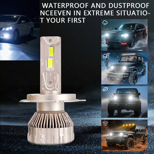 Nuevo Estilo de Faros Antiniebla LED para Conducción, Luz Alta/Baja H1/H3/H4/H7/H11/9004-9007/880-881, Ajuste Universal, 12V, 10000 Lúmenes, 60W - Product Image 5