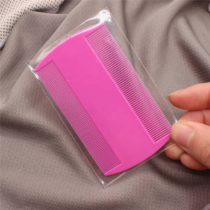 Peigne anti-puces double face à dents fines 2026 pour adultes et enfants, idéal pour l'élimination des pellicules et des poux, convient aux bébés - Product Image 5