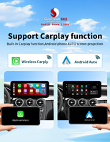 Autoradio Qualcomm 662/665 pour Mercedes-Benz Classe C W205 S205 GLC NTG 5.0 10.25"/12.3", CarPlay & Android Auto, système multimédia stéréo