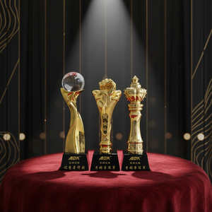 รางวัลเรซิ่นสีทองแบบกำหนดเองได้ รูปปั้นกีฬา ของตกแต่งรูปนางฟ้า สำหรับตั้งโชว์ งานศิลปะ - Product Image 6