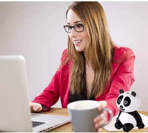 0.05แกลลอนPanda Shaped <span class=keywords><strong>Humidifier</strong></span>เครื่องฟอกอากาศแบบพกพา<span class=keywords><strong>Mini</strong></span> USBสำหรับสำนักงาน,บ้าน,เด็กทารก,เด็ก - Product Image 2