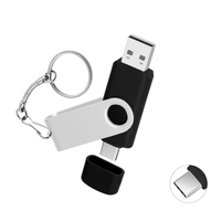 Clé USB 3.0 en métal personnalisée de 1 To, clé USB OTG, clé USB personnalisée de 64 Go