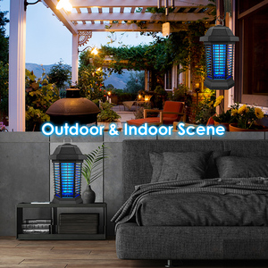 Venta Directa de Fábrica, Lámpara Mata Mosquitos Eléctrica UV de Alta Potencia 15W, 100m2 de Área, Interior/Exterior, 365nm - Product Image 4