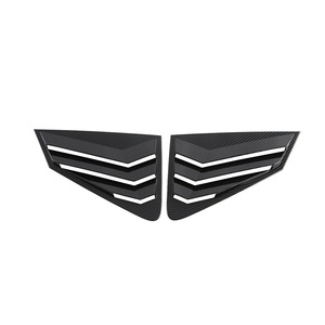 Car Rear <b>Window</b> Blinds Trim for 2022 Yaris Cross 2024 ABS Carbon Color Cover Trim Air Vent Scoop <b>Shades</b> Cover - Product Image 3