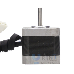 Pièces d'imprimante 3D Nuoyan, moteur pas à pas Nema17 2.4A, 48 mm, 0,9 degré, 4800 g.cm, 42BYGHM810, axe pour imprimante à jet d'<span class=keywords><strong>encre</strong></span>, <span class=keywords><strong>encre</strong></span> éco-solvant - Product Image 1