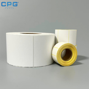 Industrial Grade 30x50mm Frozen Adhesive Thermal Roll Label BPA Free Safe Pharmacy Product Packaging Label - Product Image 1