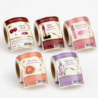 Étiquettes autocollantes en rouleau pour emballage écologique, pour l'étiquetage des boîtes en carton et des caisses en carton ondulé