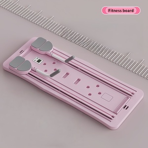 2026 New Design 4-in-1 Home Gym Fitness <b>Board</b> With Push-Up Bars, Resistance Bands, Plank Support Foldable Small Space Training - Product Image 2