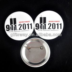 Distintivi e Spille in Metallo Personalizzati con Stampa UV, Serigrafia, Magneti <span class=keywords><strong>di</strong></span> Sicurezza, Forma Rotonda o Quadrata, Logo Personalizzato - Product Image 3