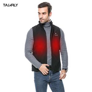 Mens可充电轻质加热背心防风无袖夹克电动电池供电保暖背心制造商 - Product Image 2