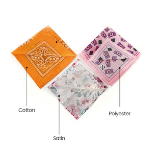 <span class=keywords><strong>Bandana</strong></span> Quadrata BSBH di Alta Qualità 100% <span class=keywords><strong>Cotone</strong></span> OEM Riutilizzabile per Sublimazione Personalizzata <span class=keywords><strong>Donna</strong></span> Uomo per Sport all'Aperto - Product Image 3
