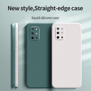 Étuis de <span class=keywords><strong>téléphone</strong></span> portable en silicone liquide coloré Ashion, antichoc, anti-traces de doigts, résistant aux rayures pour oneplus 8T - Product Image 4
