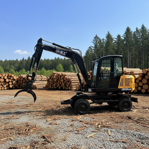 <span class=keywords><strong>Mini</strong></span> <span class=keywords><strong>Excavadora</strong></span> Inteligente Híbrida JG50S de Doble Aplicación para Procesamiento de Madera y Demolición Forestal - Product Image 3