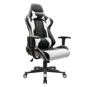 Silla Gamer Reclinable con Masaje, Nuevo Diseño Popular, <span class=keywords><strong>Sillas</strong></span> de Juego Ergonómicas Giratorias con Elevación, <span class=keywords><strong>Sillas</strong></span> de Carreras en Varios Colores - Product Image 2