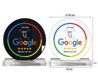 Carte de menu de restaurant NFC sans contact personnalisée la plus vendue 213 215 216, étanche, avec puce RFID pour avis Google 13,56 MHz