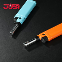 Briquet électronique à flamme ouverte à long bec JUSI HC1001, allume-feu rechargeable