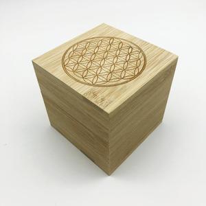 Custom Square Card <strong>Toy</strong> Gift Packaging Bamboo Wooden <strong>Box</strong> Wholesale <strong>Box</strong> <strong>With</strong> <strong>Lid</strong> - Product Image 2