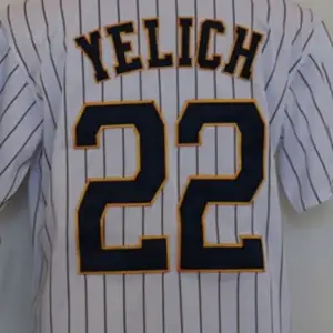 Manufacturer Supply Ready To Ship Christian Yelich White Best Quality Stitched Baseball Jersey