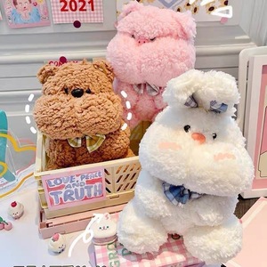Peluche <span class=keywords><strong>Hag</strong></span> Piggy Bear Lapin <span class=keywords><strong>en</strong></span> tissu, Coton PP, Peluche courte, Grande et mignonne, Cadeau d'anniversaire unisexe - Product Image 2