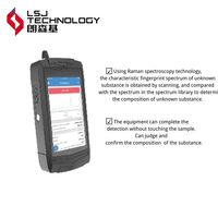 Analyseur Raman portable LSJ-CV, spectromètre 785 nm pour une analyse pratique