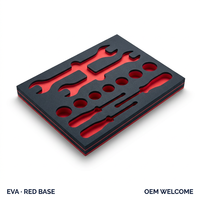Insert en mousse de polyuréthane/EPE découpé sur mesure par CNC avec fonction imperméable, emballage de boîte cadeau de luxe, plateau de protection, ensembles cadeaux