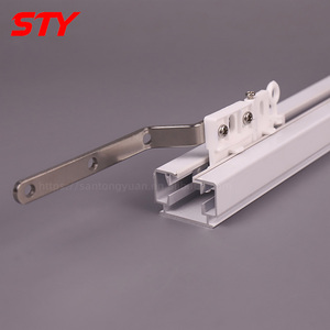 Accessoires pour rideaux électriques en gros, rails en S, porte-rideaux courbes, ouvre-rideaux, poulie - Product Image 4