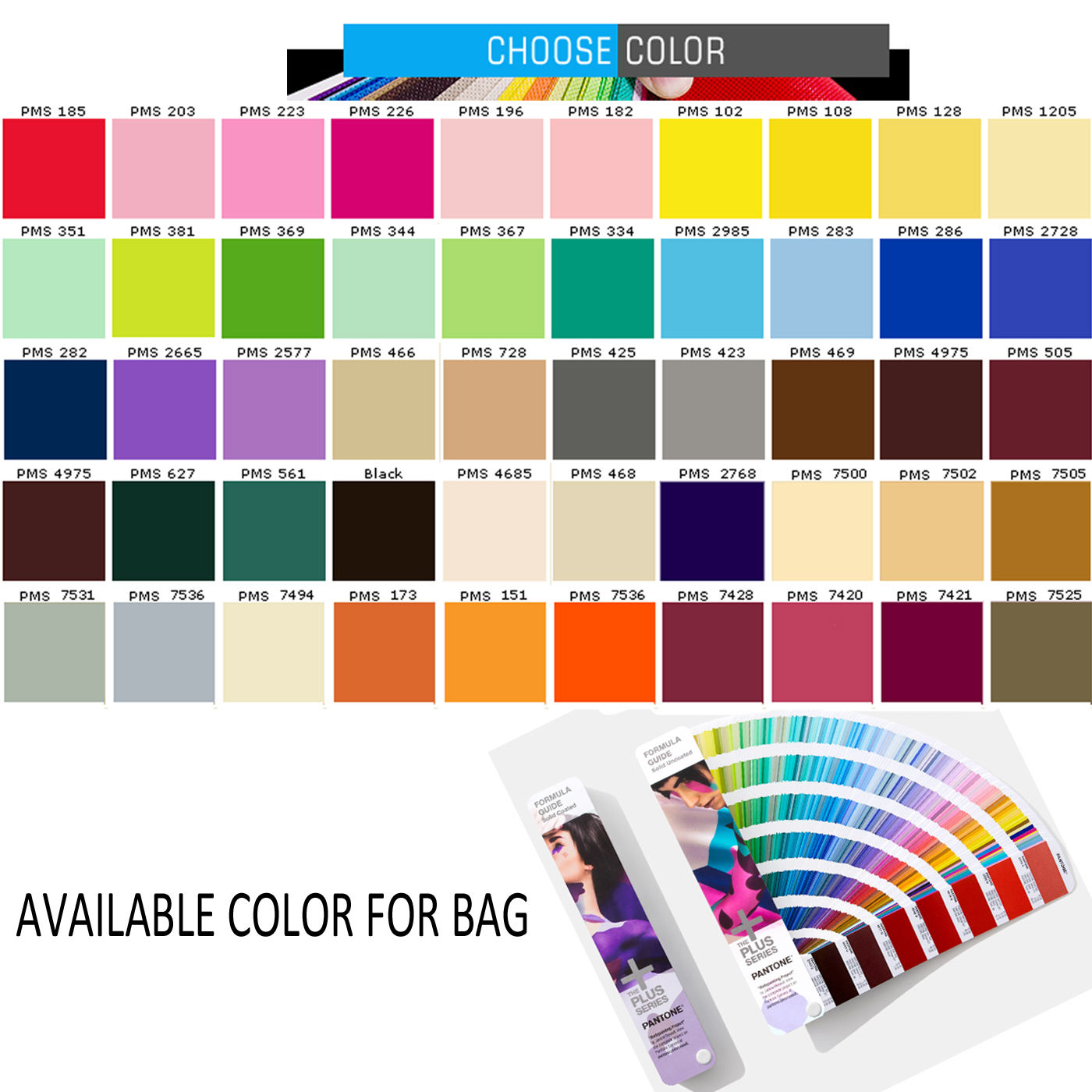 N'importe quelle couleur est disponible