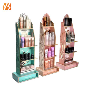 Tùy chỉnh mỹ phẩm cửa hàng bán lẻ Rack hiển thị sóng sơn móng tay <span class=keywords><strong>Countertop</strong></span> tông đứng cho lông mi hiển thị - Product Image 5