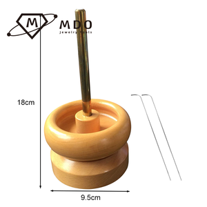 Máy quay hạt gỗ thủ công, máy quay hạt bằng tay, máy xâu hạt thủ công để làm đồ trang sức tự làm - Product Image 6