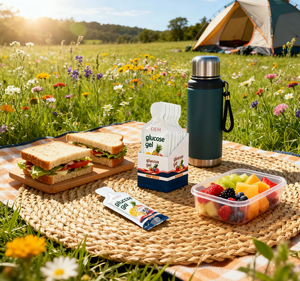 제조업체 포도당 젤 파우치 저혈당 및 에너지 OEM에 대한 무 지방 탄수화물 빠른 지원 - Product Image 5