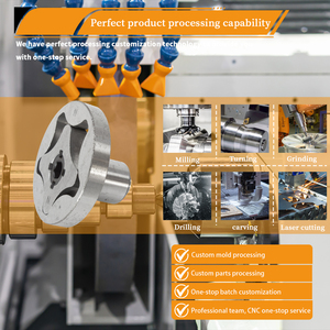 Services de fabrication de pièces métalliques CNC OEM, prototypage rapide, tournage personnalisé, fraisage, électroérosion par fil, perçage, usinage - Product Image 6