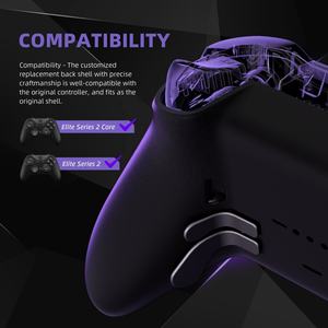 EXtremeRate Benutzerdefinierte Untere Gehäuseabdeckung Rückschale für Xbox One Elite Series 2 Controller - Product Image 3