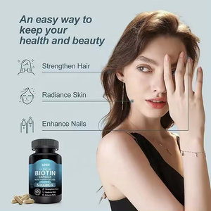 Cápsulas de Colágeno y Biotina al por Mayor OEM con Colágeno, Queratina y Vitamina C, Suplemento para la Salud del Cabello, la Piel y las Uñas - Product Image 2