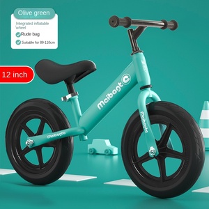 Vélo d'équilibre en acier de 12 à <span class=keywords><strong>14</strong></span> <span class=keywords><strong>pouces</strong></span> pour enfants âgés de 2 à 8 ans pour faire du vélo - Product Image 1