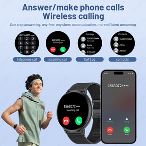 Reloj Inteligente LIGE BWT6A con Marcación de Llamadas, Asistente de Voz, Control de Música, Rastreo GPS, Compatible con IOS y Android, Dispositivos Portátiles para Mujer - Product Image 2